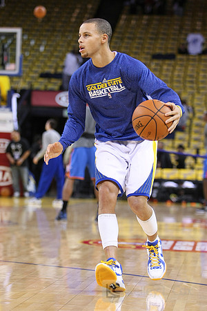 NBA: Oklahoma City Thunder at Golden State Warriors