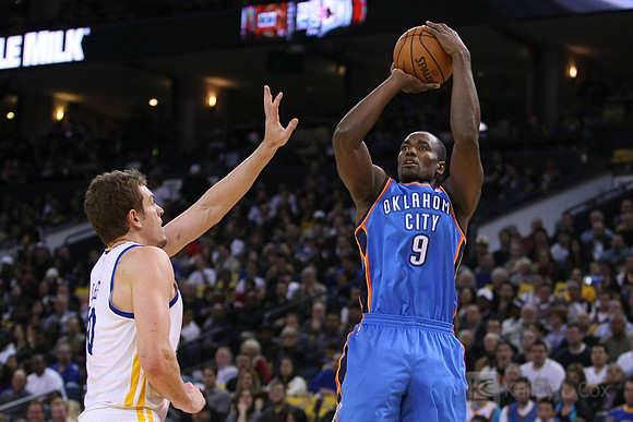 NBA: Oklahoma City Thunder at Golden State Warriors