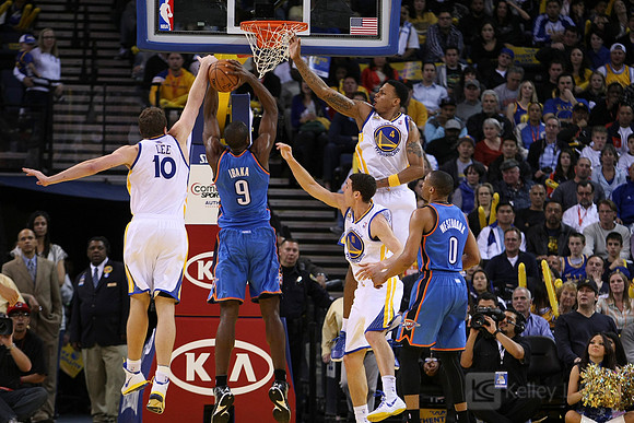 NBA: Oklahoma City Thunder at Golden State Warriors