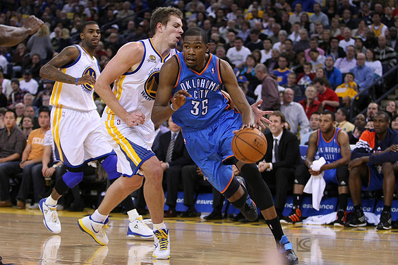 NBA: Oklahoma City Thunder at Golden State Warriors