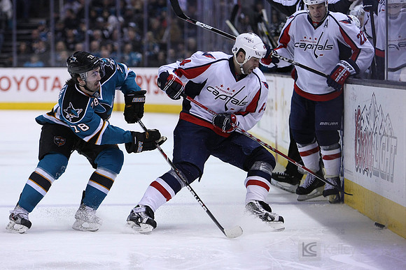 NHL: Washington Capitals at San Jose Sharks
