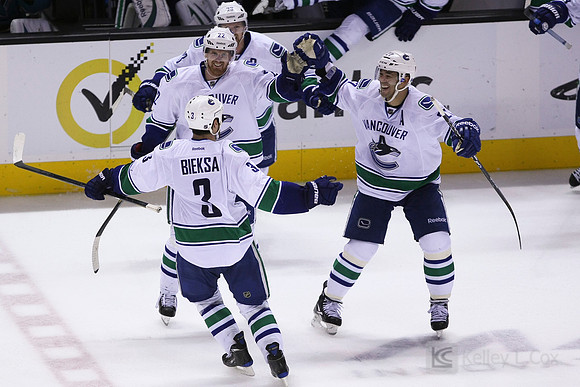 NHL: Vancouver Canucks at San Jose Sharks