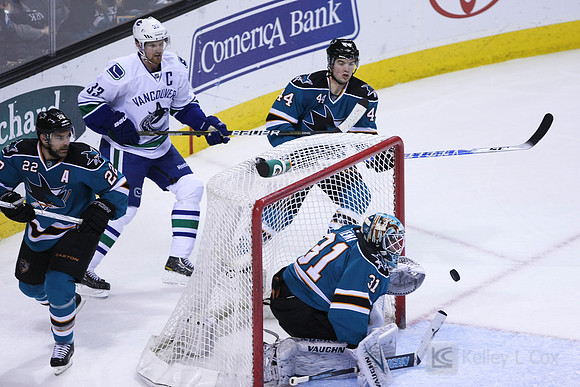 NHL: Vancouver Canucks at San Jose Sharks