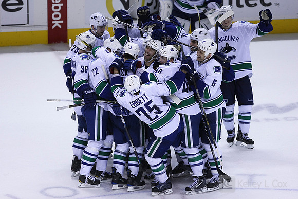 NHL: Vancouver Canucks at San Jose Sharks