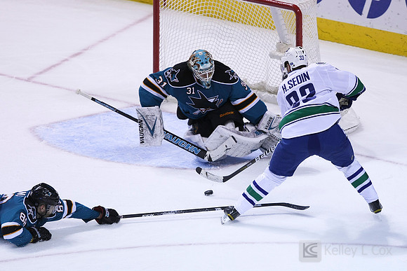 NHL: Vancouver Canucks at San Jose Sharks