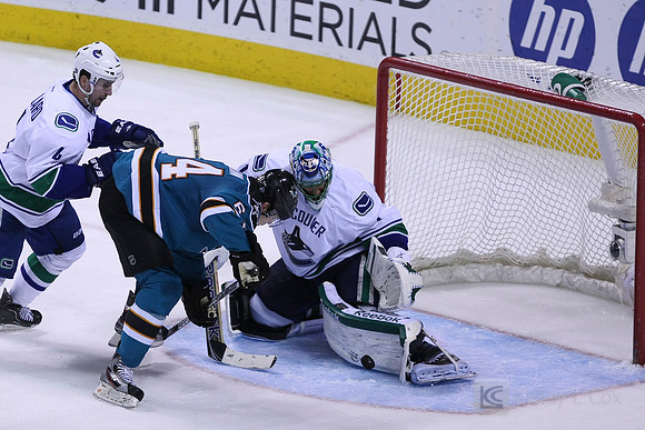 NHL: Vancouver Canucks at San Jose Sharks
