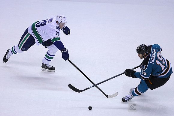 NHL: Vancouver Canucks at San Jose Sharks