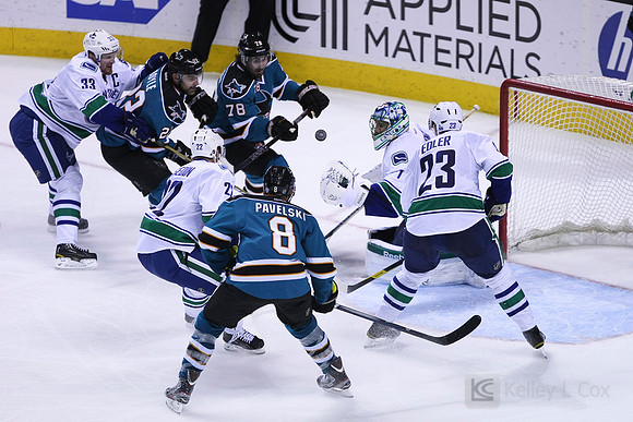 NHL: Vancouver Canucks at San Jose Sharks