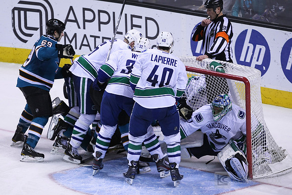 NHL: Vancouver Canucks at San Jose Sharks