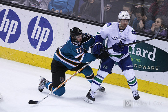 NHL: Vancouver Canucks at San Jose Sharks
