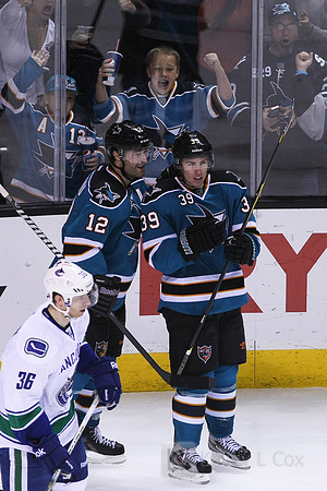 NHL: Vancouver Canucks at San Jose Sharks
