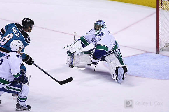 NHL: Vancouver Canucks at San Jose Sharks