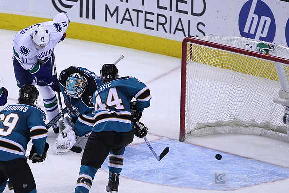 NHL: Vancouver Canucks at San Jose Sharks