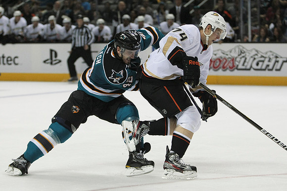 NHL: Anaheim Ducks at San Jose Sharks