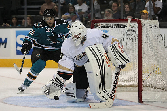 NHL: Anaheim Ducks at San Jose Sharks