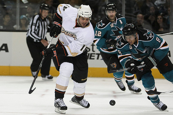 NHL: Anaheim Ducks at San Jose Sharks