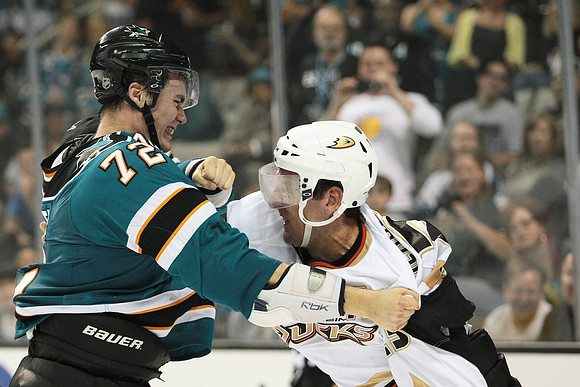 NHL: Anaheim Ducks at San Jose Sharks