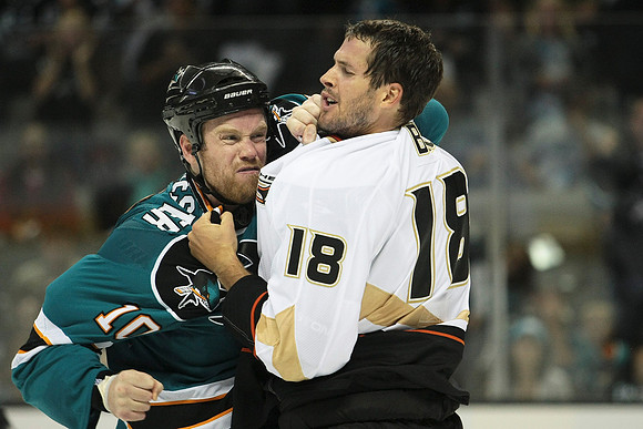 NHL: Anaheim Ducks at San Jose Sharks