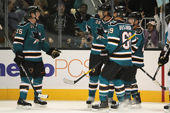 NHL: Anaheim Ducks at San Jose Sharks
