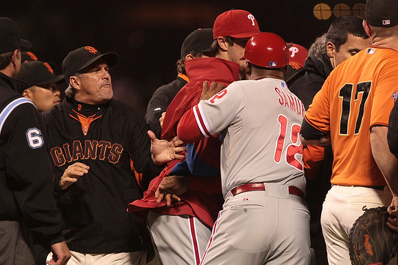 MLB: Philadelphia Phillies at San Francisco Giants