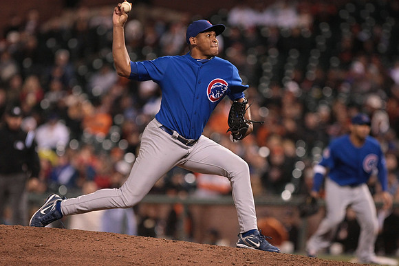 MLB: AUG 30 Cubs at Giants