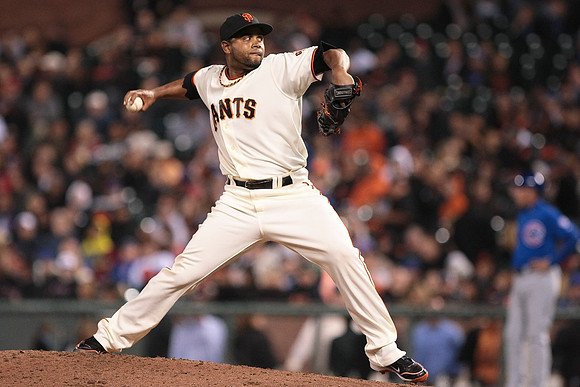 MLB: AUG 30 Cubs at Giants