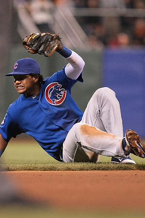 MLB: AUG 30 Cubs at Giants