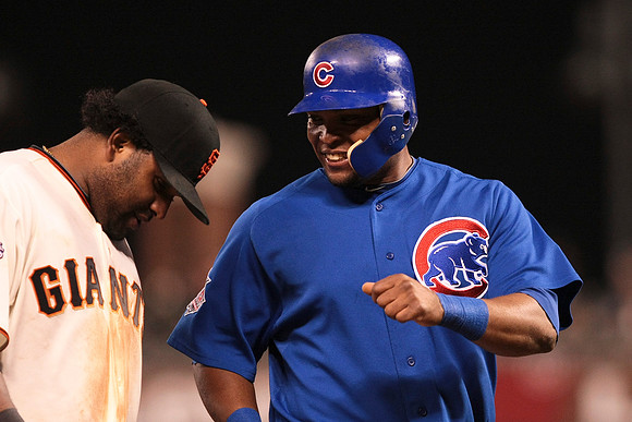 MLB: AUG 30 Cubs at Giants