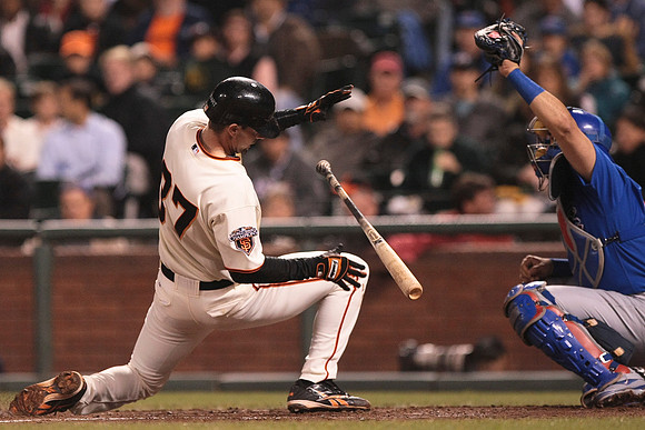 MLB: AUG 30 Cubs at Giants