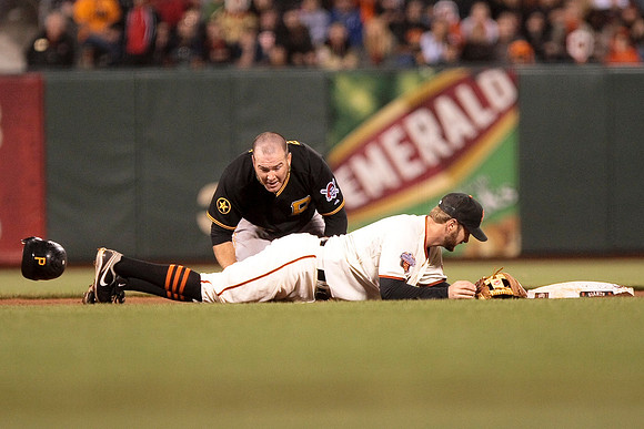 MLB: AUG 09 Pirates at Giants