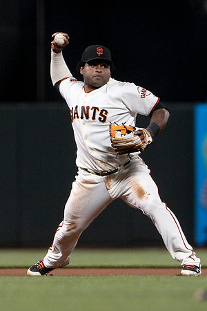 MLB: AUG 09 Pirates at Giants