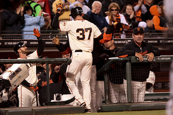 MLB: AUG 09 Pirates at Giants