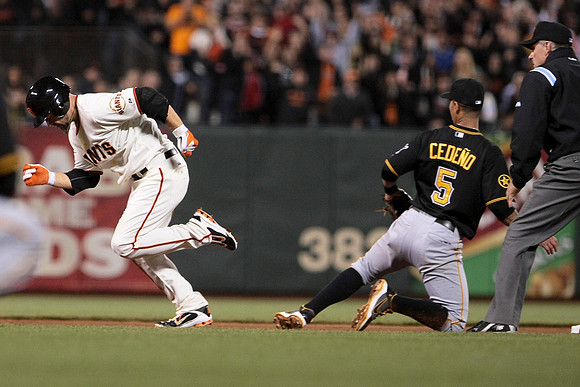 MLB: AUG 09 Pirates at Giants