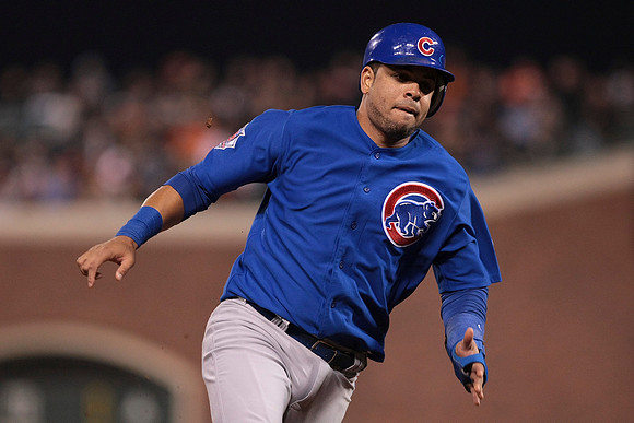 MLB: AUG 30 Cubs at Giants
