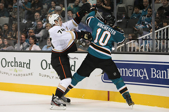 NHL: Anaheim Ducks at San Jose Sharks