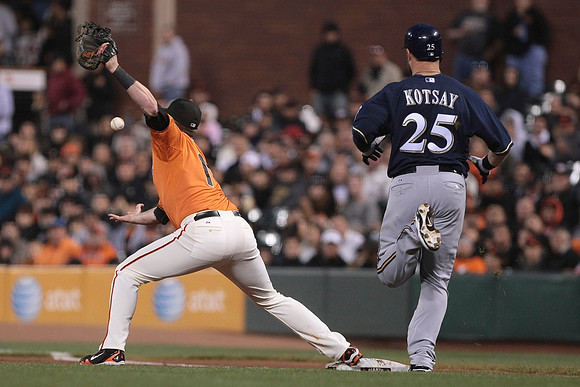 MLB: Milwaukee Brewers at San Francisco Giants