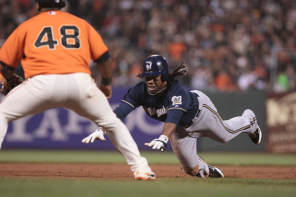 MLB: Milwaukee Brewers at San Francisco Giants