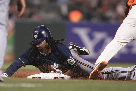 MLB: Milwaukee Brewers at San Francisco Giants
