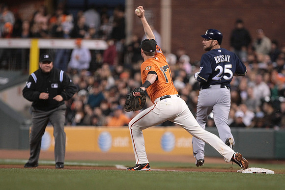 MLB: Milwaukee Brewers at San Francisco Giants