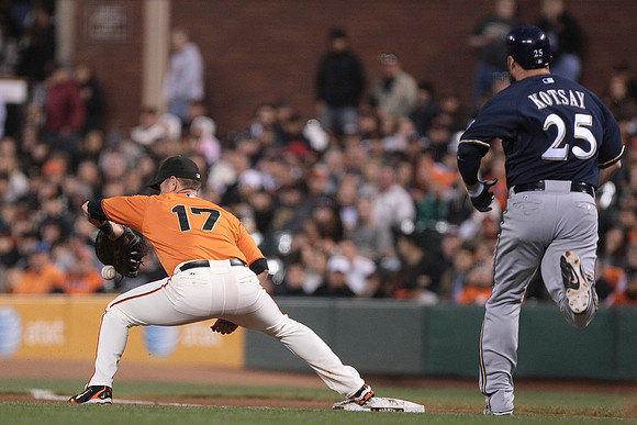 MLB: Milwaukee Brewers at San Francisco Giants