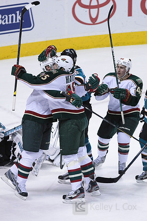 NHL: Minnesota Wild at San Jose Sharks