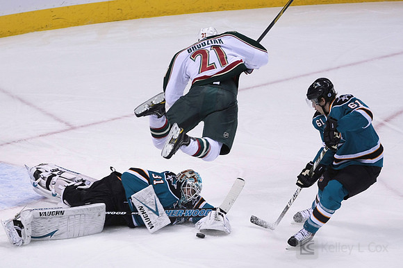 NHL: Minnesota Wild at San Jose Sharks