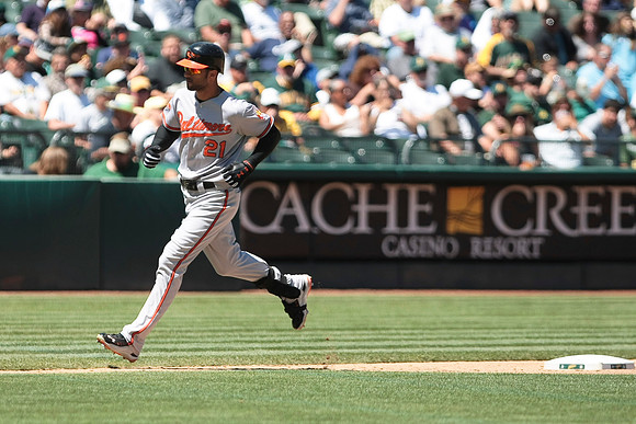 MLB: Baltimore Orioles at Oakland Athletics