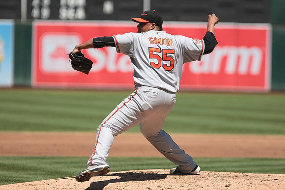MLB: Baltimore Orioles at Oakland Athletics