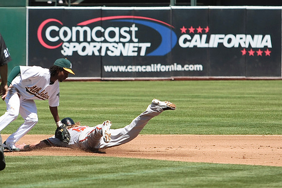 MLB: Baltimore Orioles at Oakland Athletics