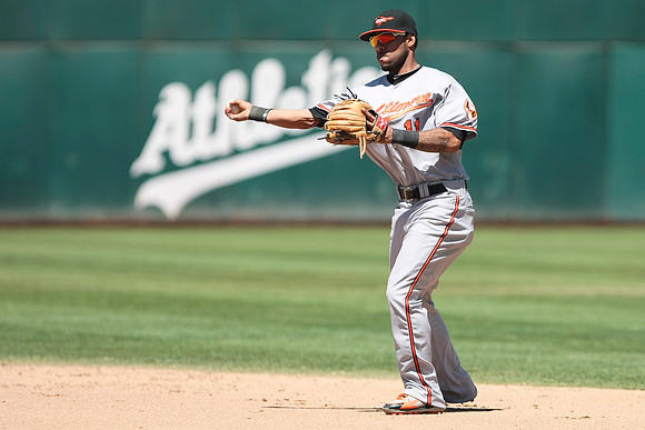 MLB: Baltimore Orioles at Oakland Athletics