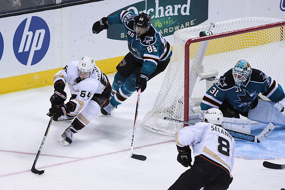 NHL: Anaheim Ducks at San Jose Sharks