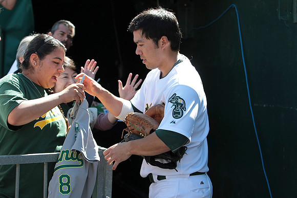 MLB: Baltimore Orioles at Oakland Athletics