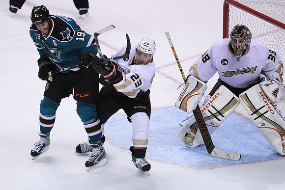 NHL: Anaheim Ducks at San Jose Sharks