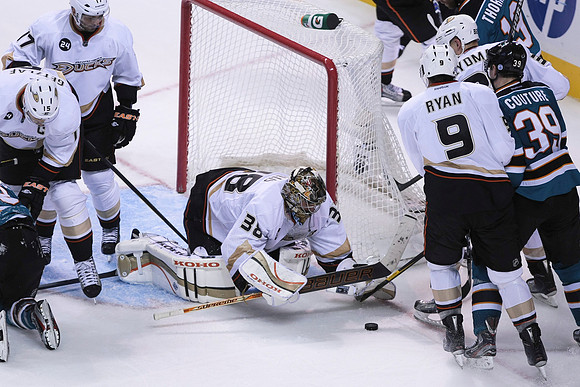 NHL: Anaheim Ducks at San Jose Sharks